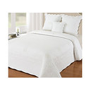 Couvre lit boutis 230x250 Peaceland Ivoire + 2 taies